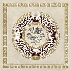 CIN4770 - Greek Key Love is Patient - 12x12