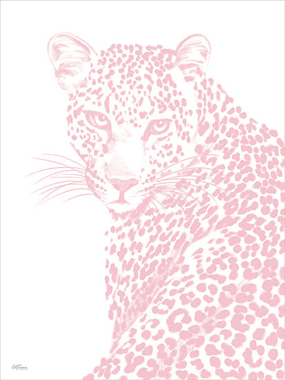 Cat Thurman Designs CTD303 - CTD303 - Pink Leopard - 12x16 Leopard, Portrait, Pink from Penny Lane