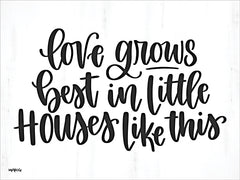 DUST1277 - Love Grows Best in Little Houses - 16x12