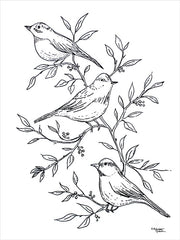 ET395 - Botanical Birds I - 12x16