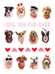 ET564 - Love You Fur-ever     - 12x16