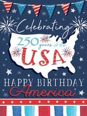 ET576 - Celebrating 250 Years USA - 12x16