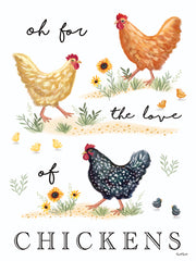 ET586 - Oh for the Love of Chickens - 12x16