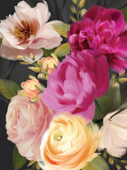 FEN304 - Moody Floral   - 12x16