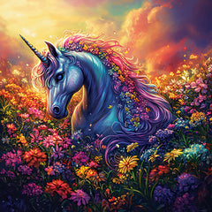 HK453 - Mystical Unicorn   - 12x12