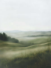 HK551 - Hazy Grassland - 12x16