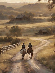 JO257 - Home at Dusk - 12x16