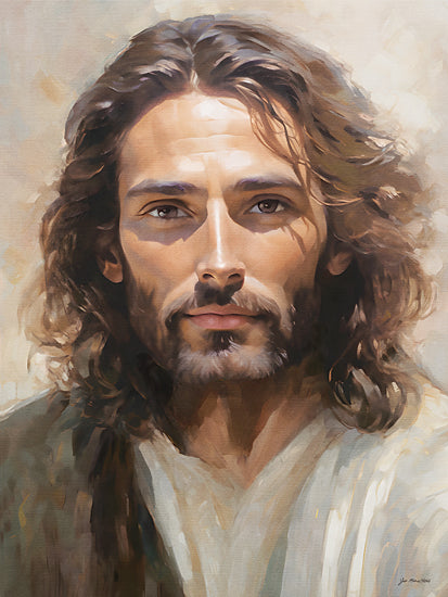 Jo Moulton JO325 - JO325 - Portrait of Christ - 12x16 portrait of Jesus, Christian art, religious icon, spiritual painting, inspirational portrait, faith imagery from Penny Lane