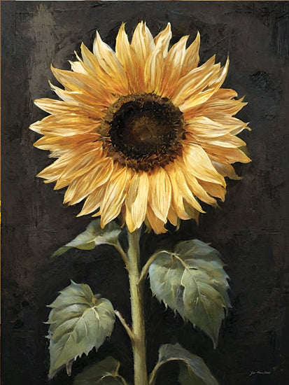 Jo Moulton JO355 - JO355 - Darkened Gold - 12x16 botanical, floral, greenery, sunflower, painterly, decorative, oil painting, yellow from Penny Lane