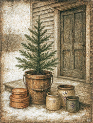 KB165 - Shaker Tree Christmas - 12x16