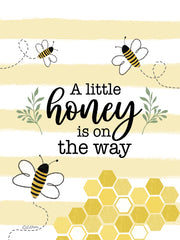 LAR649 - A Little Honey is on the Way - 12x16