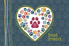 LAR752 - Best Friend Heart - 18x12