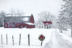LD4032 - The Quiet of a Snowy Farm - 18x12
