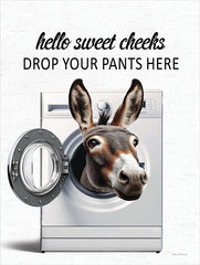 LET1319 - Drop Your Pants Here Donkey - 12x16