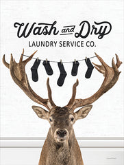 LET1333 - Wash and Dry Deer - 12x16