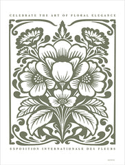 LET1345 - Art of Floral Elegance Poster III - 12x16