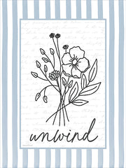 LET1480 - Unwind Floral - 12x16