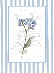 LET1492 - Sprig of Forget-Me-Nots - 12x16