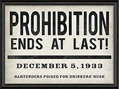 LET891 - Prohibition Ends at Last! - 16x12
