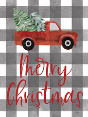 LUX105 - Plaid Merry Christmas    - 12x16