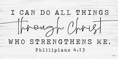 LUX601 - I Can Do All Things Through Christ    - 18x9
