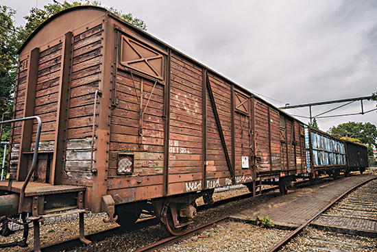 Martin Podt MPP1105 - MPP1105 - Railroad Car I - 18x12 Photography, Train, Railroad Car, Train Tracks from Penny Lane