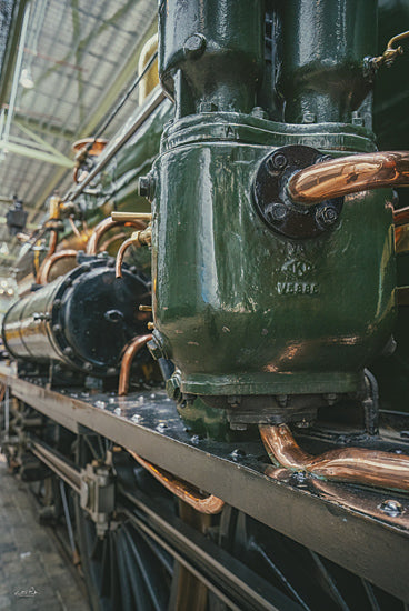 Martin Podt MPP1109 - MPP1109 - Railroad Car IV - 12x18 Photography, Train, Train Tracks, Train Station, Brass from Penny Lane