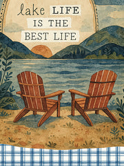 ND1038 - Lake Life is the Best Life - 12x16