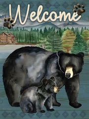 ND199 - Black Bears Welcome - 12x16