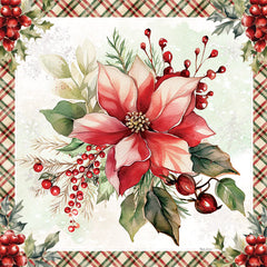 ND724 - Christmas in Bloom II - 12x12