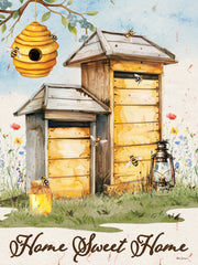 ND846 - Home Sweet Home Wild Beehives - 12x16