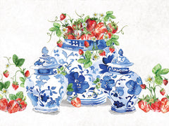 ND867 - Ginger Jars and Strawberries - 16x12
