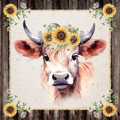 ND893 - Sunflower Highland - 12x12