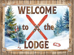 ND916 - Welcome to the Lodge - 16x12