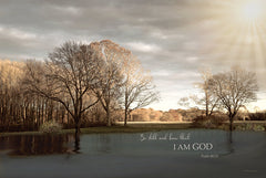 RLV712 - Be Still and Know - 18x12