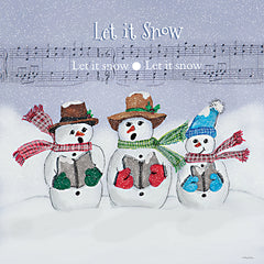 RLV824 - Let It Snow Snowmen - 12x12