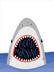 RN613 - Good Morning Shark - 12x16