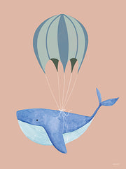 RN747 - A Whale and His Balloon - 12x16