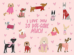 RN878 - I Love You so Dog-Gone Much - 16x12