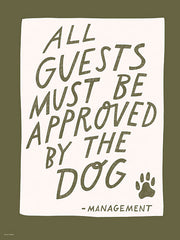 RN889 - Approved By the Dog - 12x16