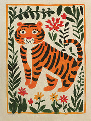 SA141 - Tiger in the Forest - 12x16