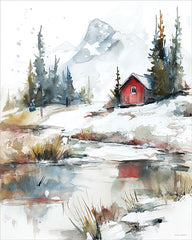 SA414 - The Icy River - 12x16