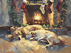 SA550 - Hearthside Winter Nap - 16x12