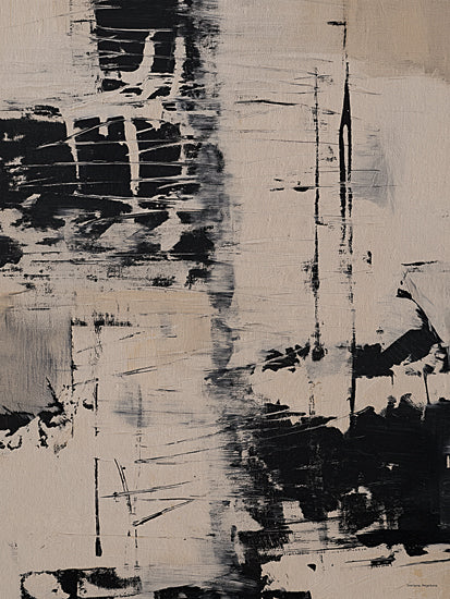 Svetlana Aleinikova SA989 - SA989 - Urban Ink Fragments I - 12x16 abstract, backgrounds & patterns, texture, distressed, grunge, brush strokes, contemporary, moody, mixed media, neutral from Penny Lane