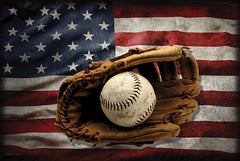 SB1433 - American Baseball II     - 18x12