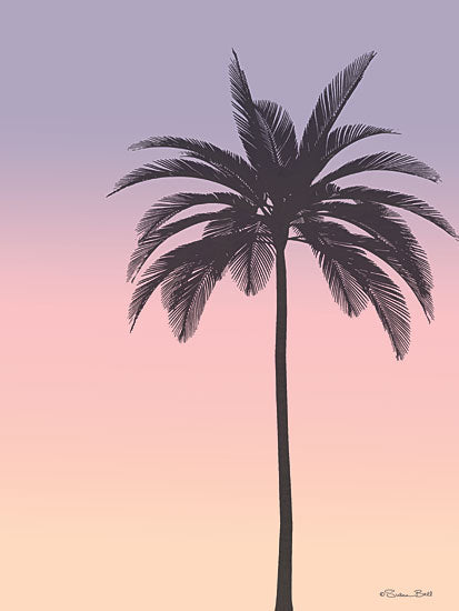 Susan Ball SB1484 - SB1484 - Sunset Palm - 12x16 palm tree silhouette sunset tropical beach gradient from Penny Lane