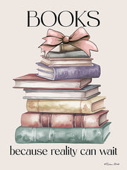 SB1525 - Books - Because Reality Can Wait - 12x16