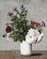 SDS1553 - Autumn Chrysanthemums   - 12x16