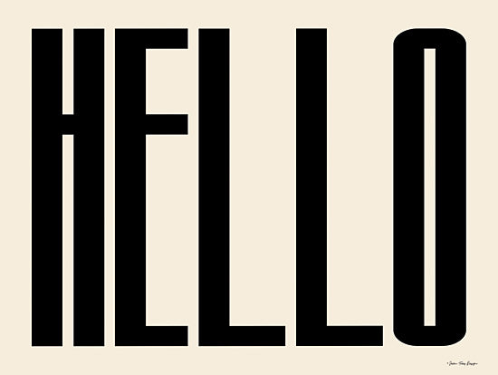 Seven Trees Design ST1124 - ST1124 - Hello - 16x12 hello typography poster, bold text graphic design, minimalist word art from Penny Lane