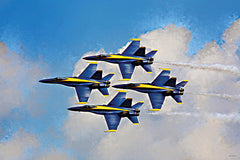 STAR287 - Diamond Flight Formation - 16x12